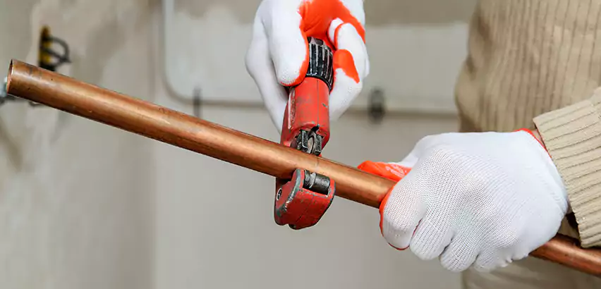 Temporary Copper Pipe Repair Perris, CA